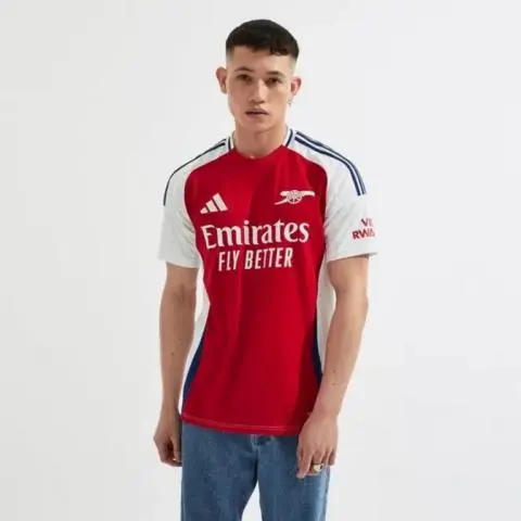 ADIDAS Performance Adult's Arsenal Home Jersey 24/25 in Red