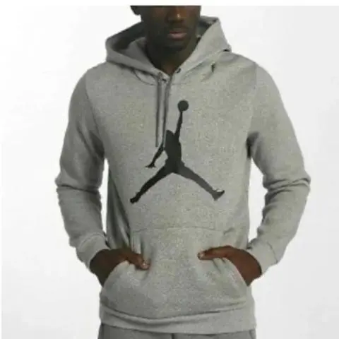 Nike Air Jordan Hoodie in Grey for Men