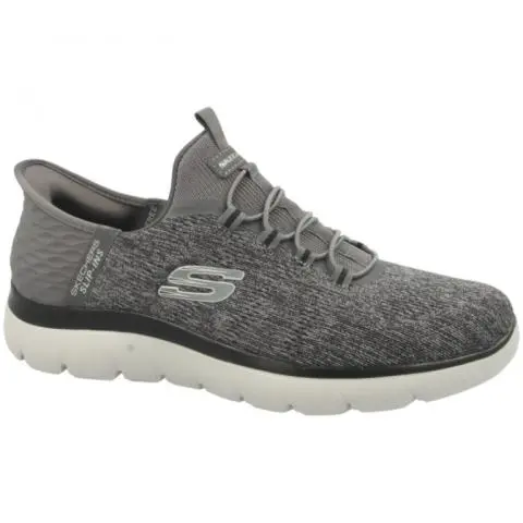 Skechers Slip-Ins: Summits in Charcoal for Men