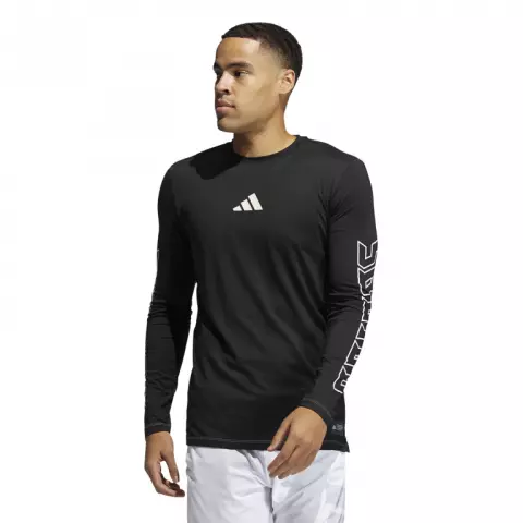 ADIDAS Performance Fb Hype Longsleeve in Black White
