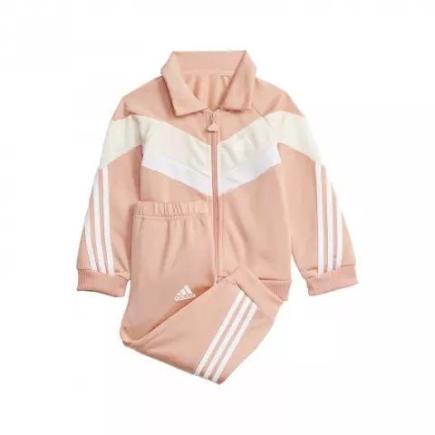 Adidas tracksuit baby on sale pink