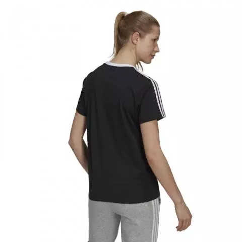 Adidas 3 stripe t shirt ladies online