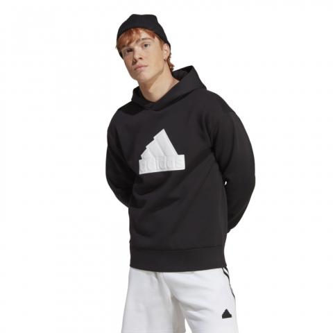 ADIDAS Performance Men s Bos Logo Hoody in Black White