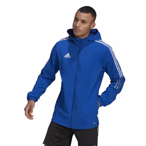 ADIDAS Performance Men s Tiro Rain Jacket in Blue for Men