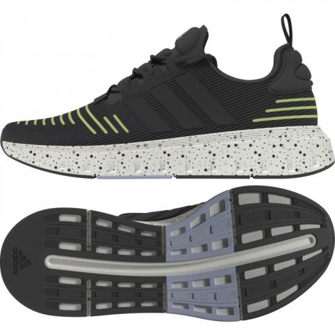 Mens white top swift run