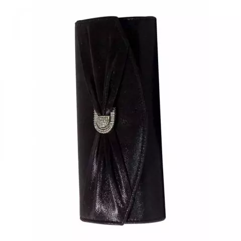 Black envelope clutch bag 2025