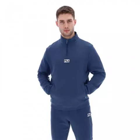 Fila Raffy 1 4 Zip in Navy for Men