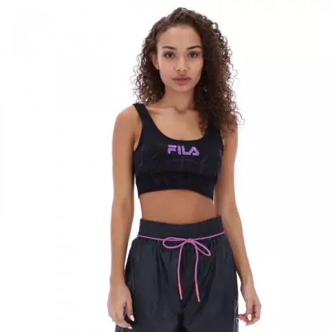 Fila Wilda Sports Bra in Black for Women