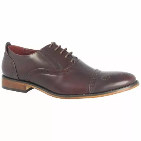 College brogue shoes with flap hot sale