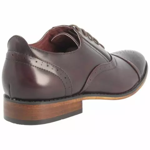 College brogue shoes with flap clearance