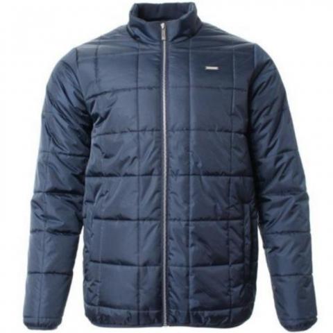 Mens navy padded coat top