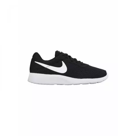 Nike Tanjun Trainers in Black White for Women