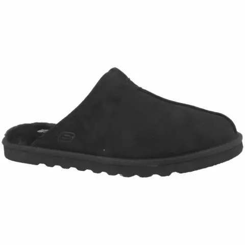 Skechers Relaxed Fit Renten Slipper in Black for Men