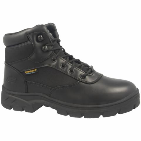 Skechers Work Wascana Benen WP in Black for Men