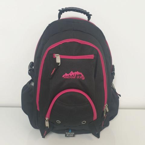 Sportech BOLTON Backpack in Black Pink for Men