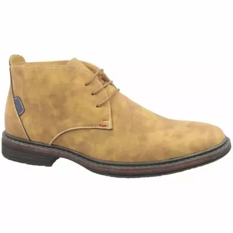 Mens tan suede desert hotsell boots