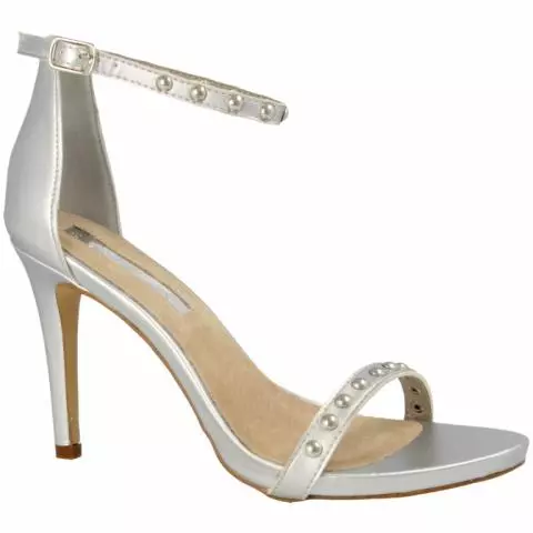 Xti Ladies Dressy Heel in Silver for Women