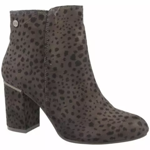 Block heel leopard print boots online
