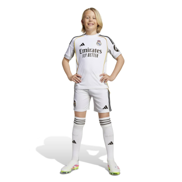Youths Real Madrid Home Kit 25/26