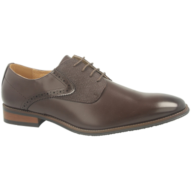 Mens Plain Toe Laced Shoe