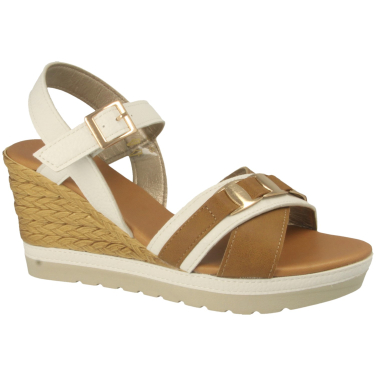 Ladies Tassere Wedge Sandal