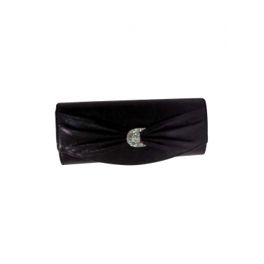 Ruched Envelope Clutch Bag