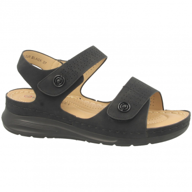 Ladies Velour Sandal