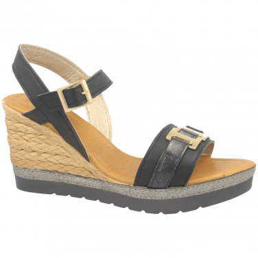 Carina Open-Toe Wedge Sandal