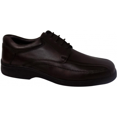 Lotus Mens Myers Leather Lace up Shoes in Brown for Men