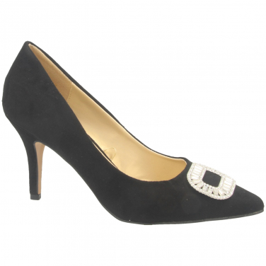 Microfibre Florina Court Shoe