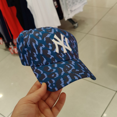 New York Yankee Camo Cap