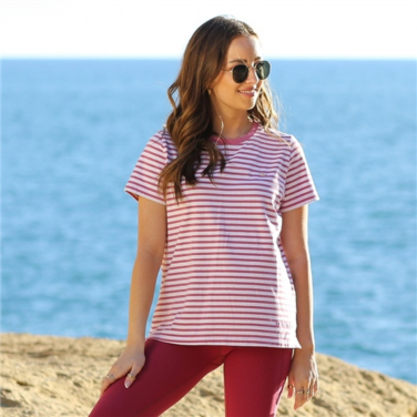 Ladies Sal Striped T-shirt