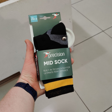 Precision 3 Stripe Mid Sock