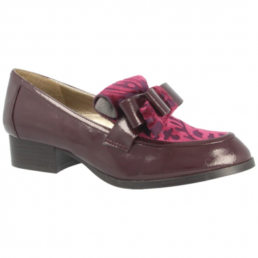 Gabriella Flat Slip On Bow Shoes