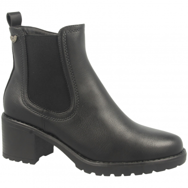 Heavenly Feet Ladies Rolo Ankle Boot in Black for Women
