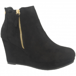 Xti wedge on sale ankle boots