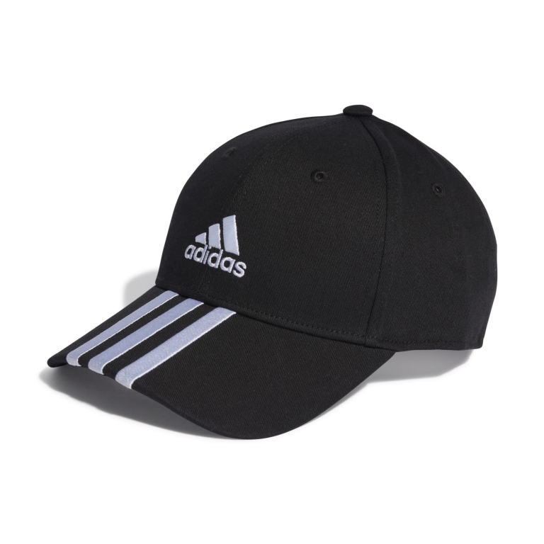 ADIDAS Performance 3 Stripe Cap in Black White for Men