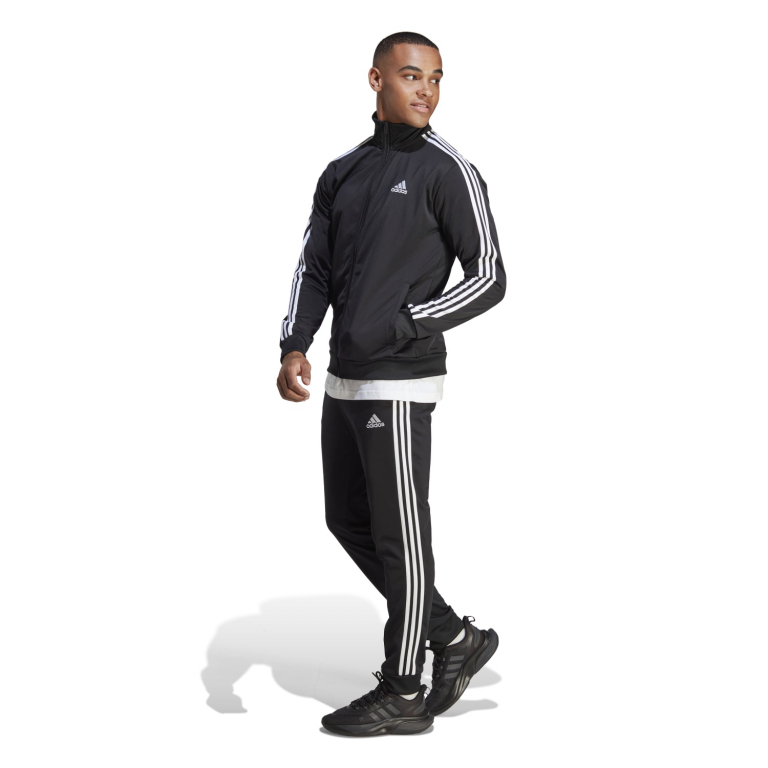 ADIDAS Performance Men s 3 Stripe Tracksuit in Black White