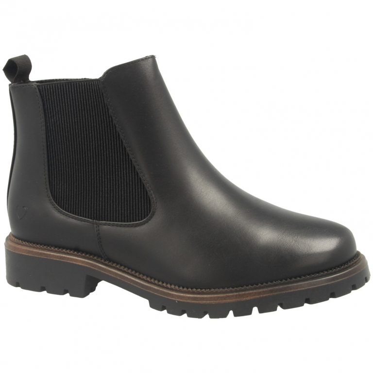 Heavenly Feet Ladies Angelina Ankle Boot in Black for Women