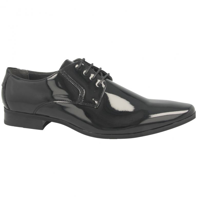 Marcozzi Men s Brussels Patent Dress Shoe in Black Patent