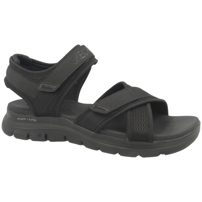 Skechers Ladies Cali Sandal in Black for Women