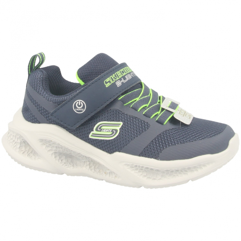 Skechers Light Up Meteor Runner in Navy for Unisex child