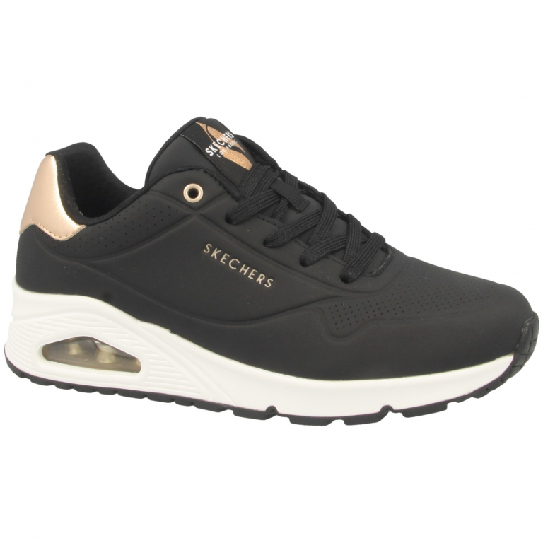 Skechers Uno Stand On Air in Black for Women