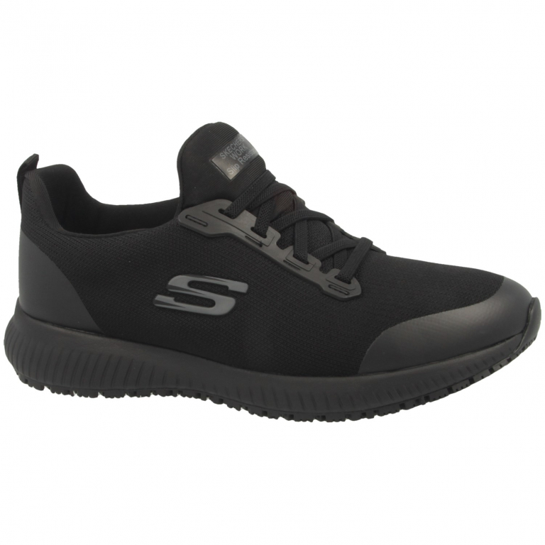 Skechers Work: Squad Sr in Black for Women