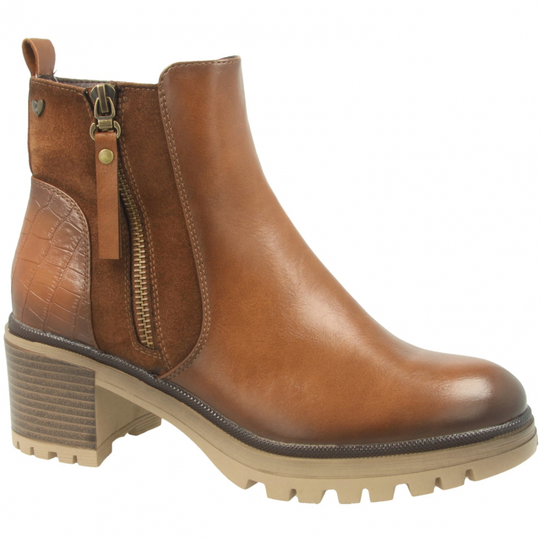 Susst Ladies Phoenix Ankle Boot in Tan for Women